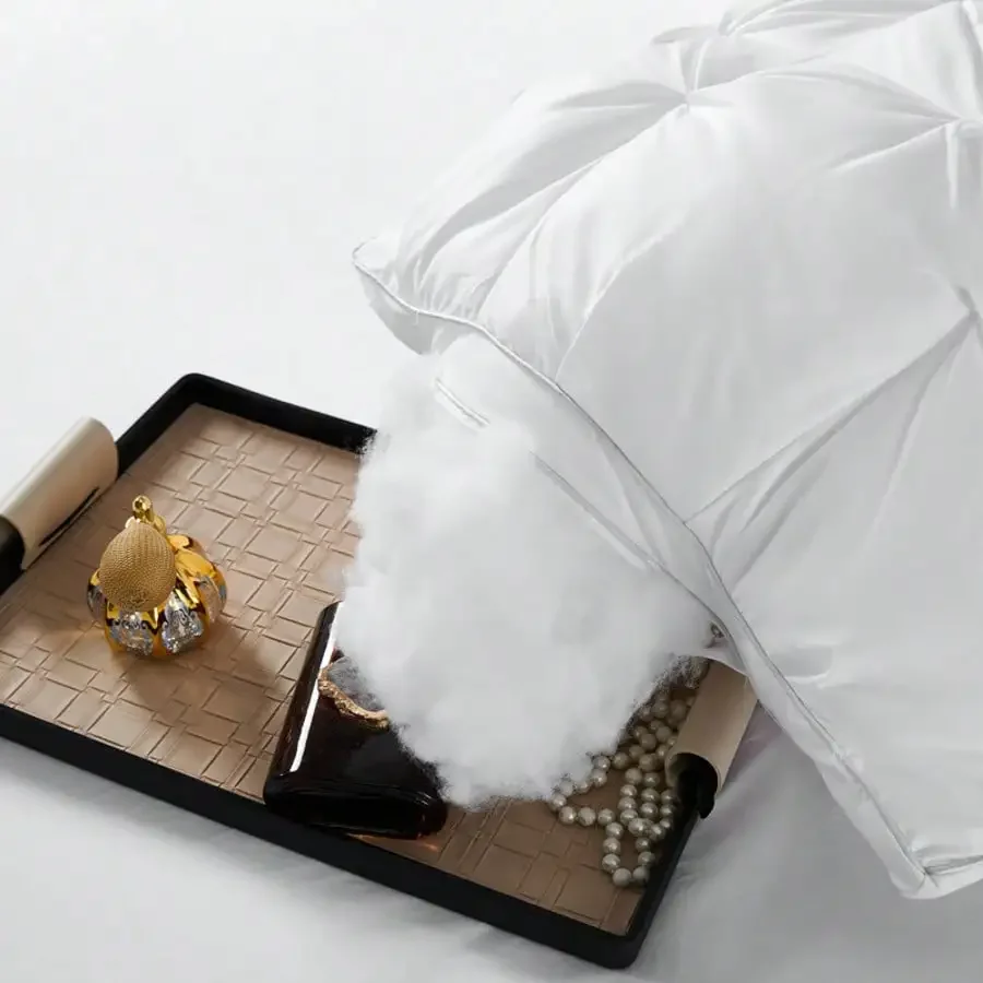 مجموعة مكونة من قطعتين من وسائد Queen Hotel البديلة لجميع أوضاع النوم