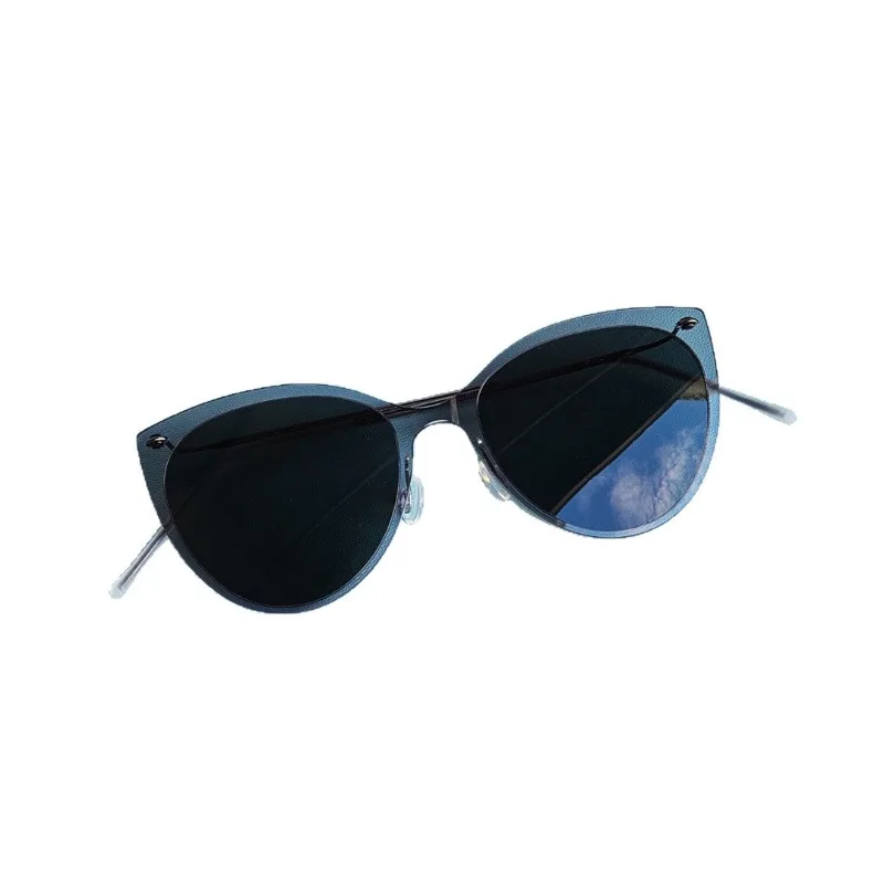 Denmark Ultra-Light nylon Polarized Sunglasses Vintage senior nylon Pure Titanium Frame Screwless Eyewear Designer Unisex UV400