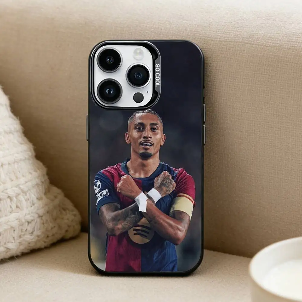Brazil R-Raphinhas 11 Football  Phone Case For iPhone 16,15,14,13,12,17,Pro,MAX Black Matte Shockproof Cover