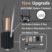 Upgrade for Anycubic Kobra 2 Hotend Kit Thermistor Heater Cartridge 0.4mm Print Hot End for Kobra 2 Plus/Neo/Kobra 2 3D Printer