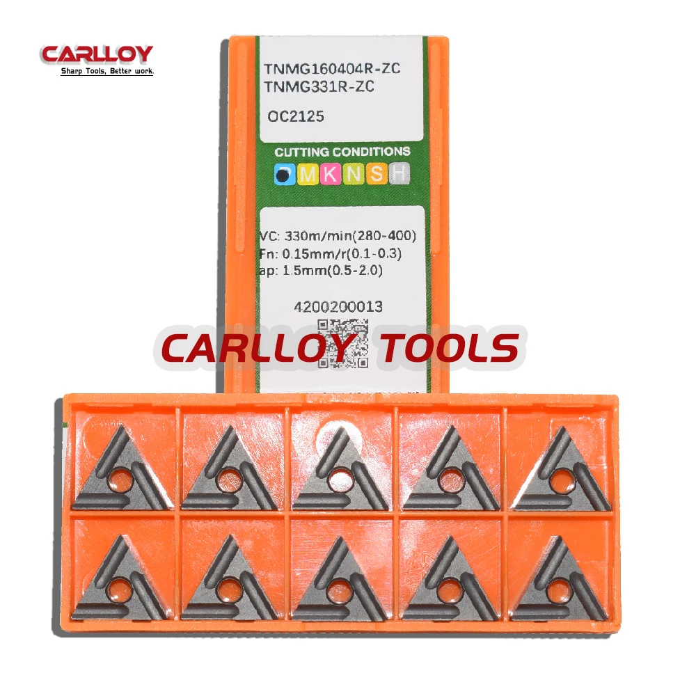

TNMG160404R-ZC TNMG160404L-ZC TNMG160408R-ZC TNMG160408L-ZC OC2025 OC2125 OP1215 OP1315 Cutting Tool Triangle Plate