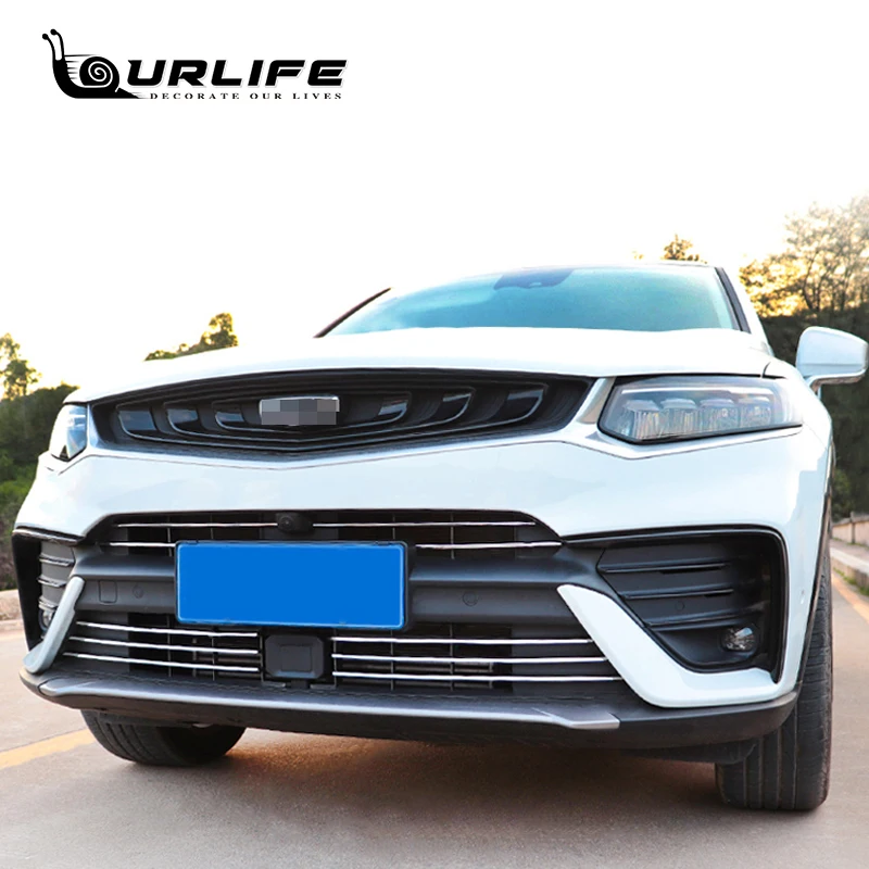 Car Front Grille Trim Strips For Geely Tugella XINGYUE 2019 2020 2021 2022 Accessories