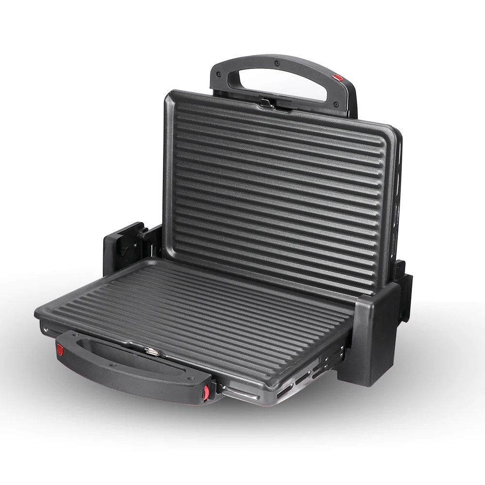 2000W Grill Commercial Sandwich Barbecue Steak Press Machine With Non-stick Plate