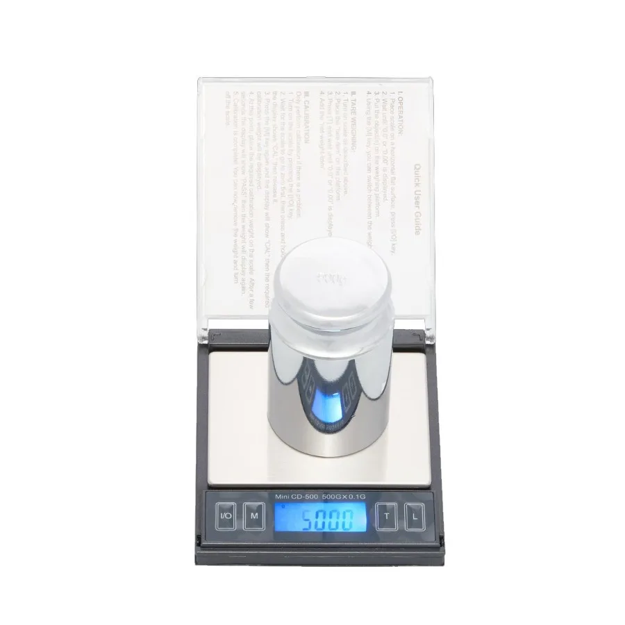 

Цифровые карманные весы MiniCD500g 500 г х 0,1 г