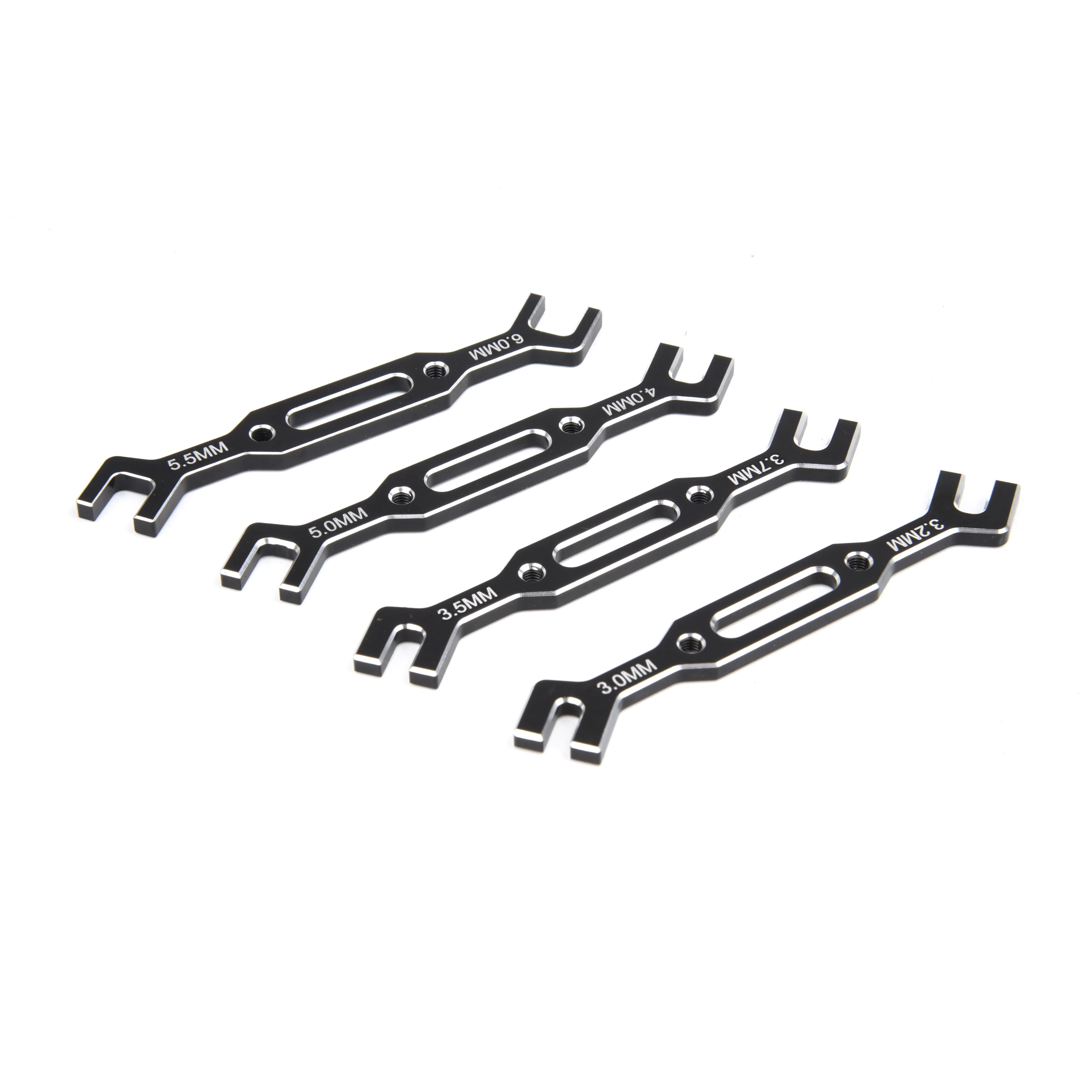 4 Stuks Wrench 3/3.2/3.5/3.7/4/5/5.5/6Mm Spanschroef Moer Ball End Joint Remover Universele Tool Voor Rc Auto Drone Boot