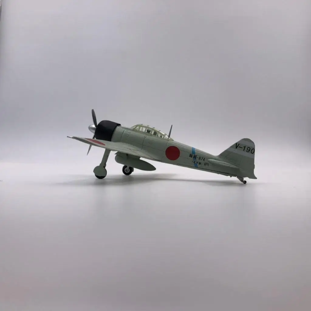 

Diecast 1/72 Fighter Model Desktop Decor Simulation Collectibles with Display