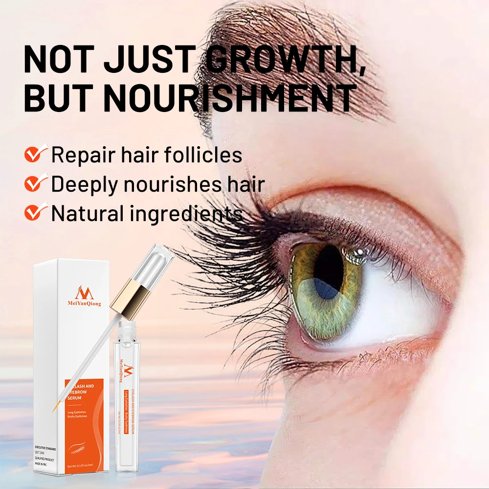 Women Eyelash Growth Serum Nourishing Lash Lifting and Lengthening Styling Products Make Eyelashes Eyebrows Darker Thicker