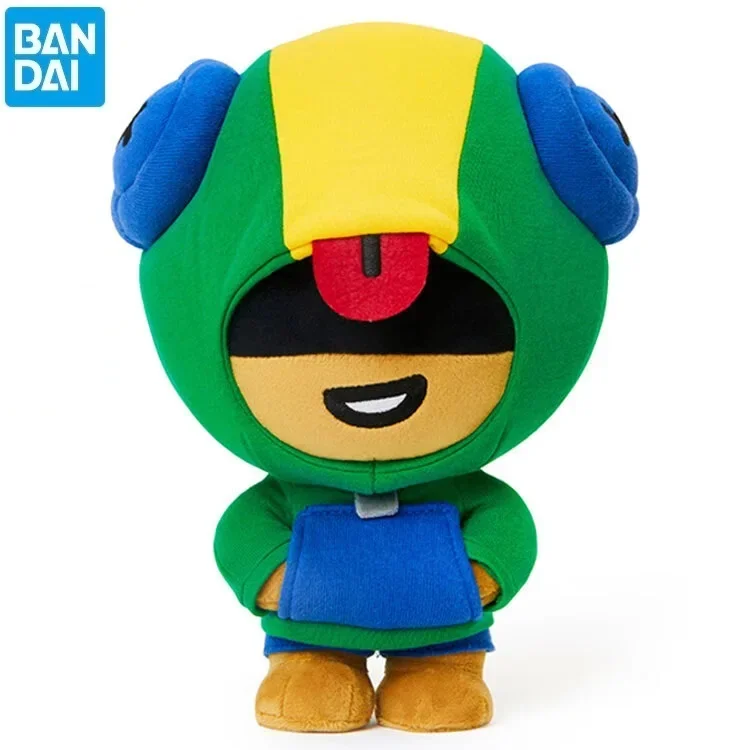 30cm Hot Game Brawlers Plush Toy Spike Shelly Colt Leon Poco Crow Primo Stuff Supercell Game Characters Toys Kids Birthday Gifts