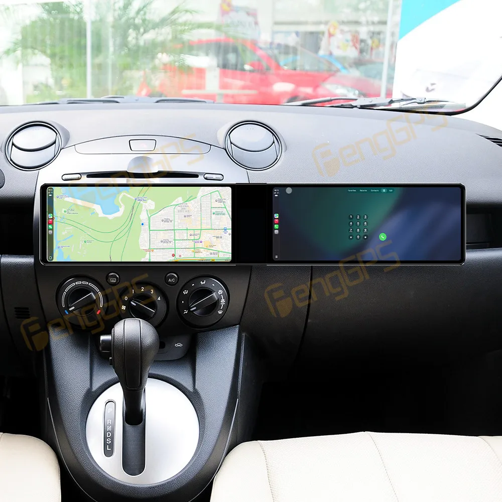 

Сенсорный автомобильный радиоприемник для Mazda 2 2007-2014, Android GPS, мультимедийная система, автомагнитола, стерео-ресивер, головное устройство
