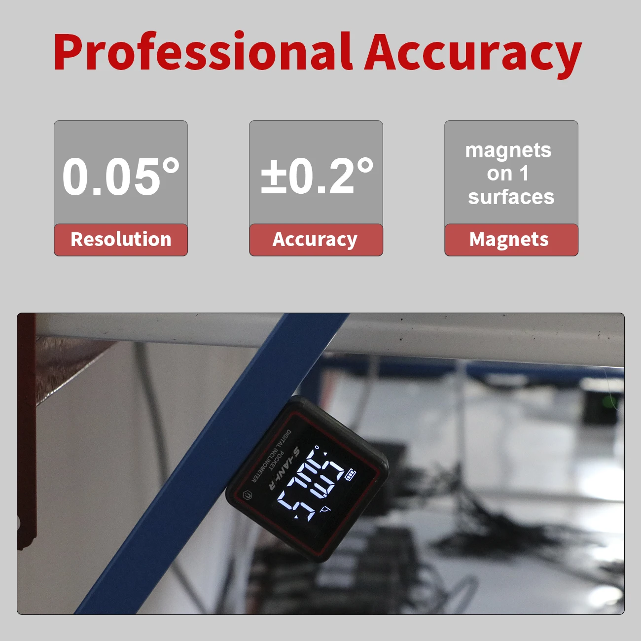 Thumbnail 3 - #31 Top 40 Pocket Digital Level Protractors Worth Buying In 2026