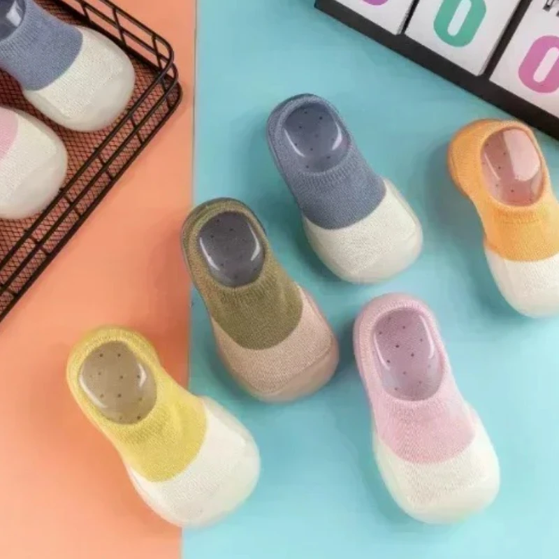 

Милая обувь для малышей, детская домашняя обувь для малышей, нескользящая удобная обувь без шнуровки для малышей