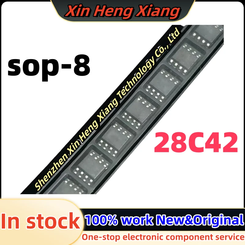 

(5-10pcs)28C42 UCC28C42DR sop-8 Chipset