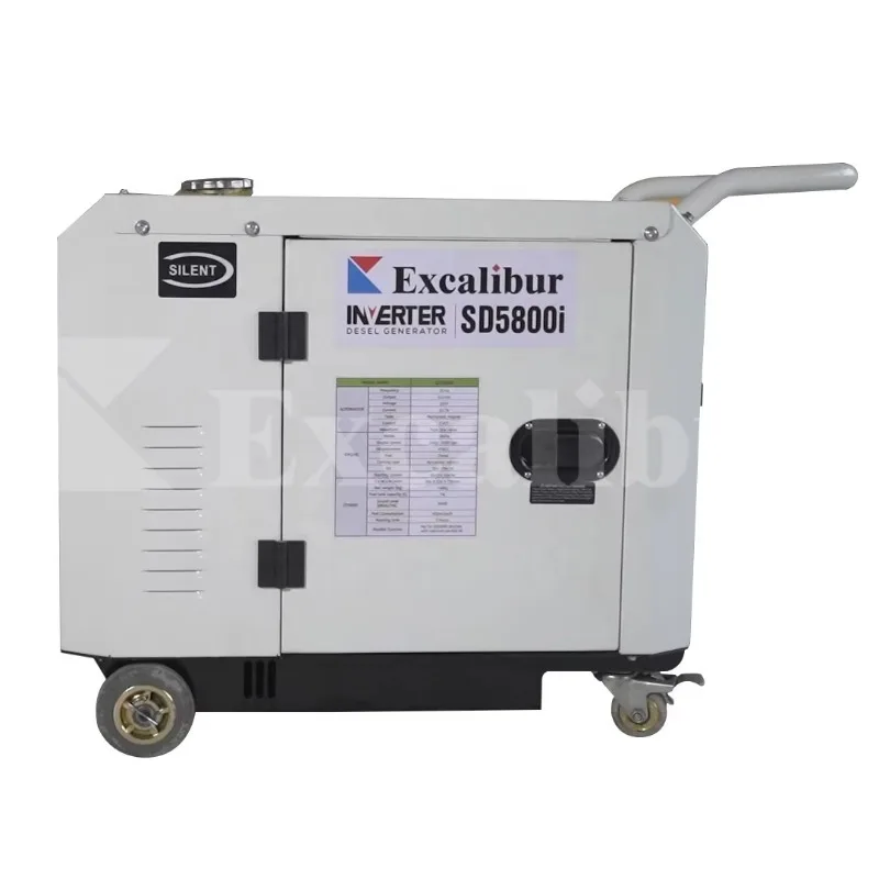 Portable High Fuel Efficiency High Fuel Efficiency Lister Generator AC Single Phase Diesel Generators