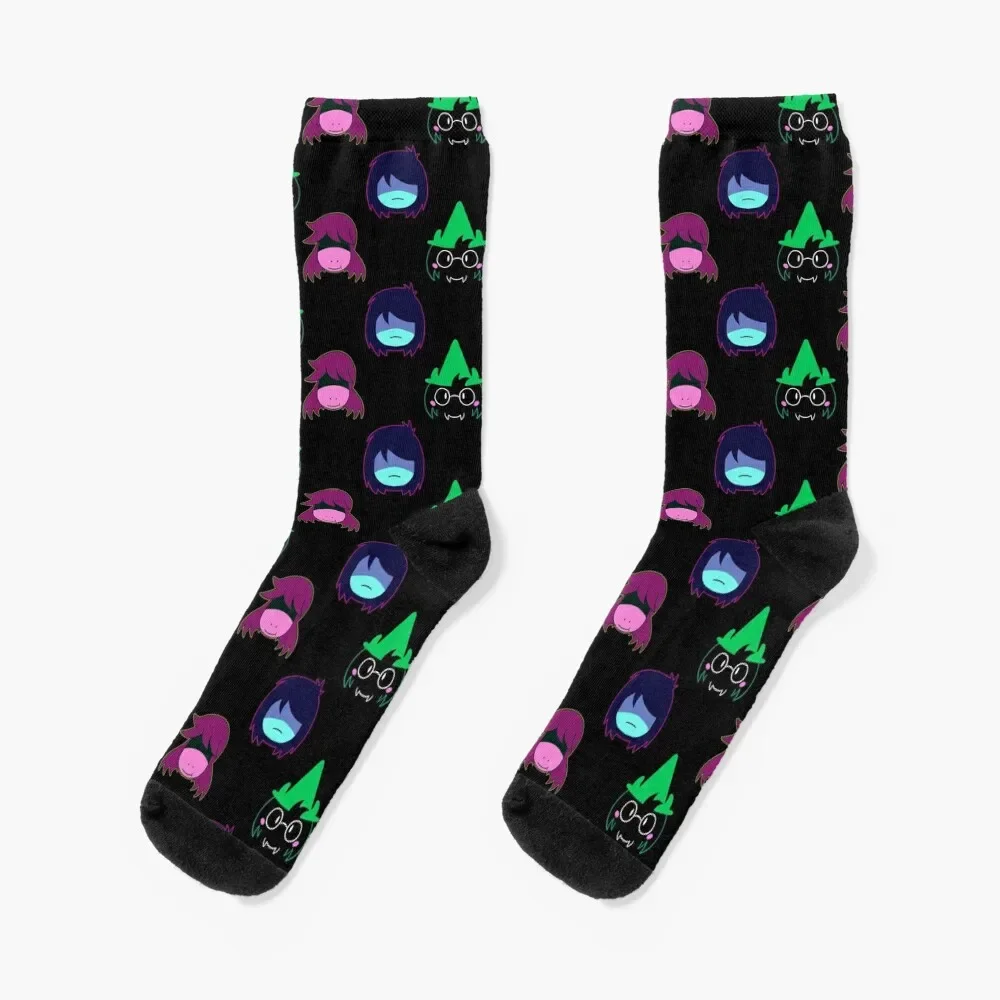 

Deltarune- Kris, Susie, and Ralsei Socks gift Wholesale winter gifts Boy Child Socks Women's