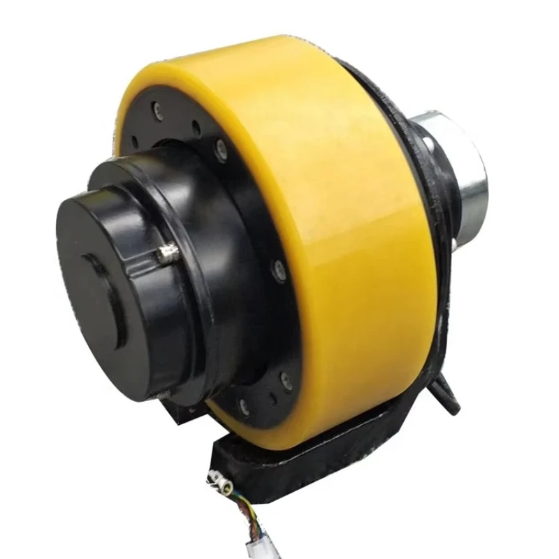 

Brushed motors, drive wheels and stacker wheels Material handling equipment parts