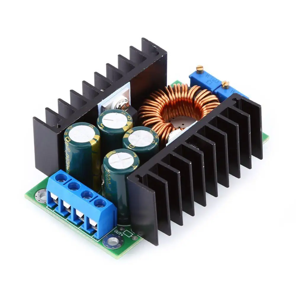 Dc-dc Converter Input Voltage 7-32v Improve Work Stability High Power High-precision Reduce Heat Constant Voltage 10a Adjustable