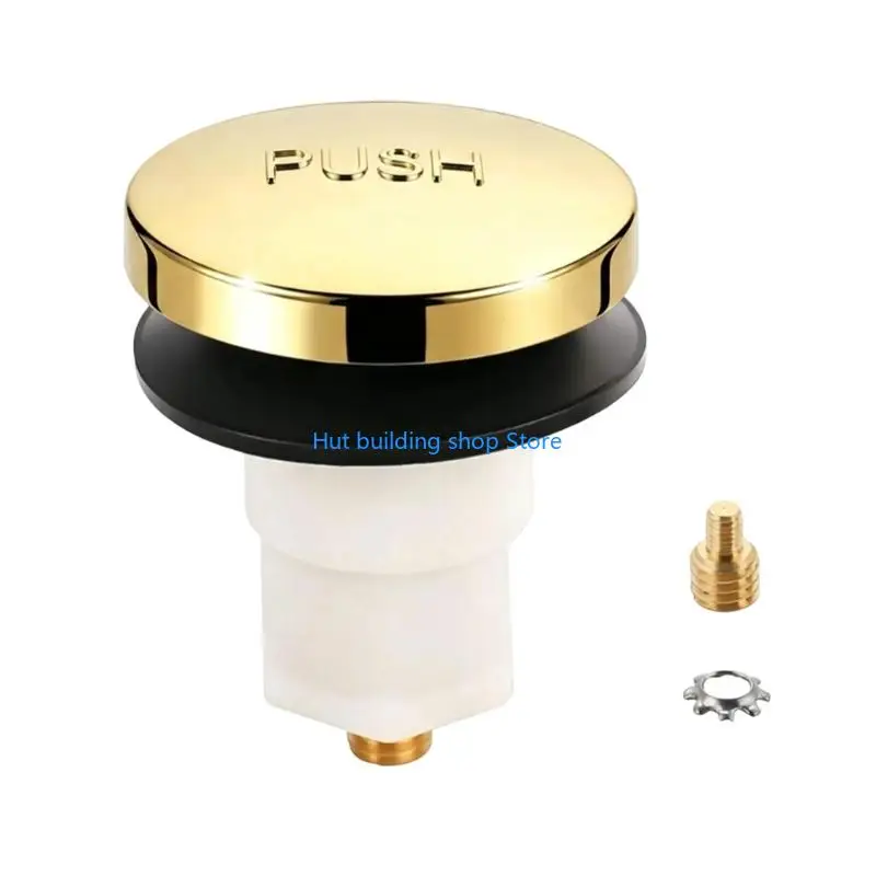 T21C Push Button Tub Drain Stopper Cap for K-1068204 Bathroom Maintenance Use Daily