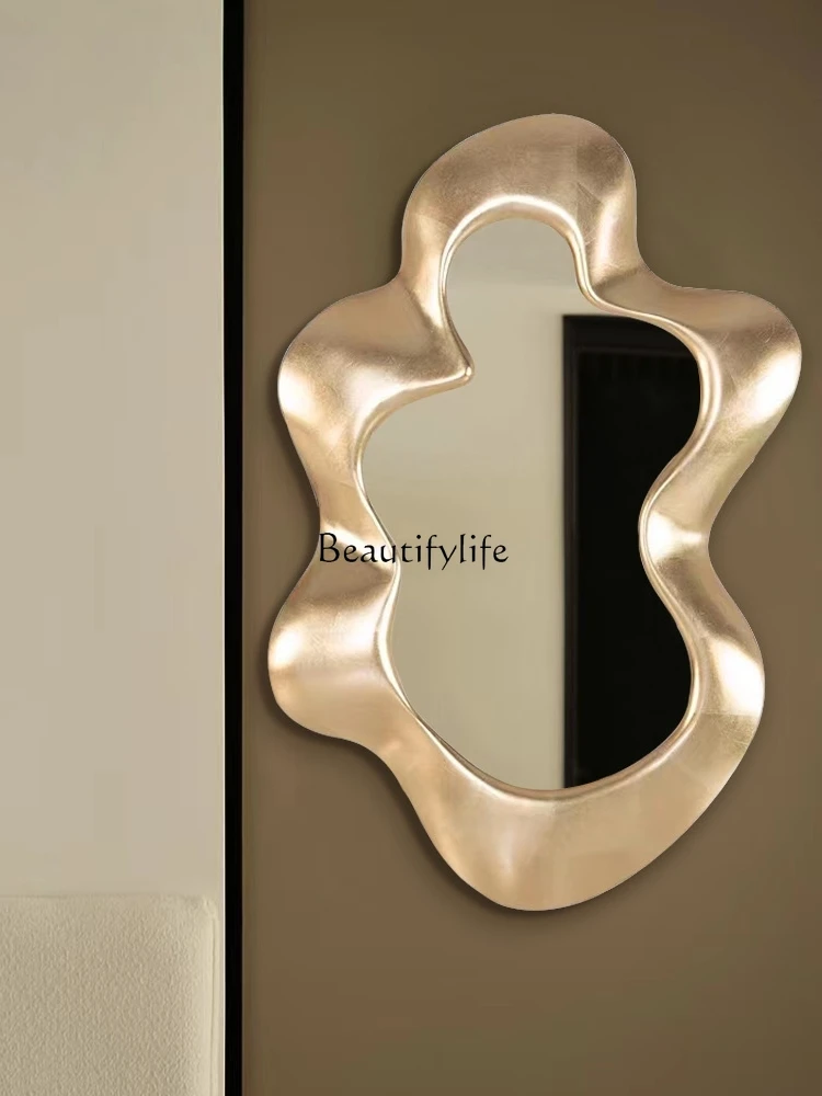 

European smart cosmetic mirror entrance entrance decorative wall mirror bathroom dressing mirror