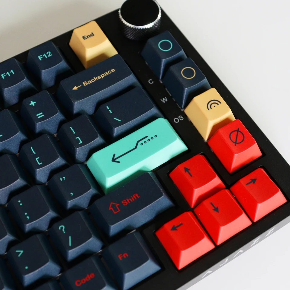 GMK Metropolis Keycaps PBT 129 Keys Cherry Profile Five Side Dye