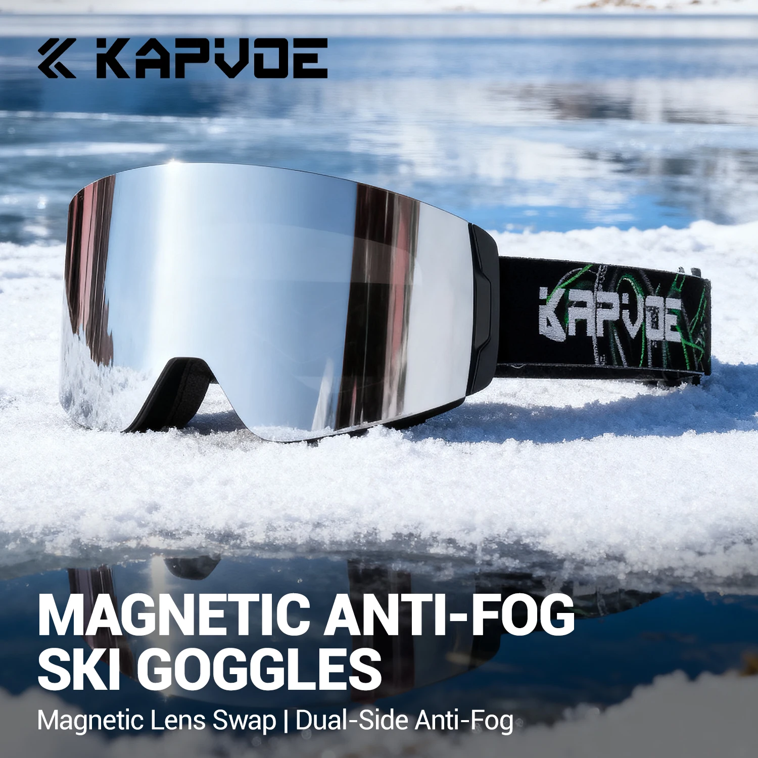 kapvoe-スキーゴーグル二重層防曇-uv400-保護スノーボードゴーグル冬スキー防風アンチグレアスノースポーツメガネ