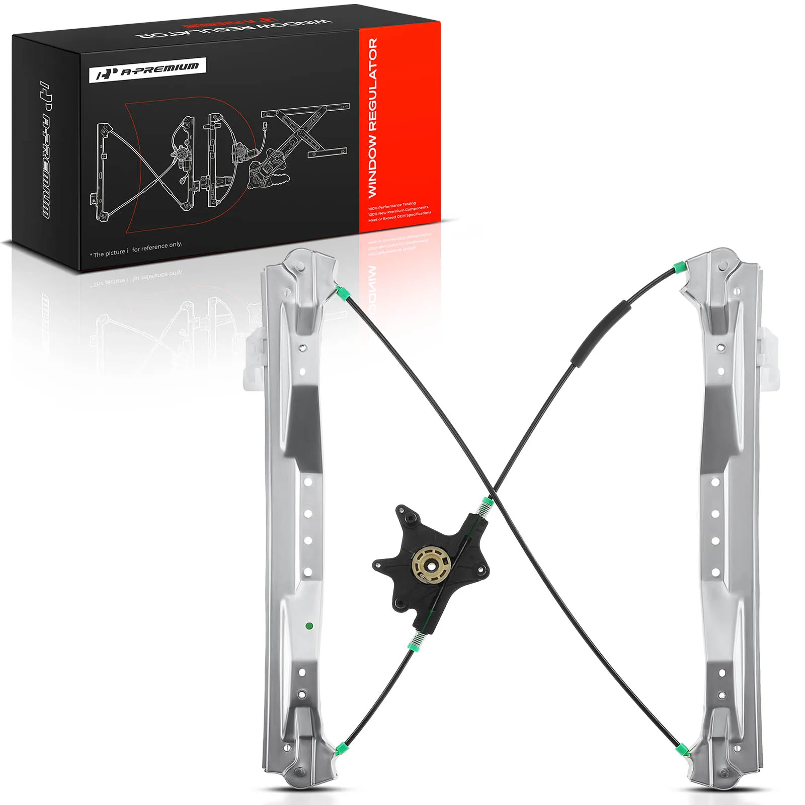 A-Premium Front Driver Side Window Regulator for Dodge Grand Caravan 2008-2020 Chrysler Town & Country 2008-2016 Ram C V