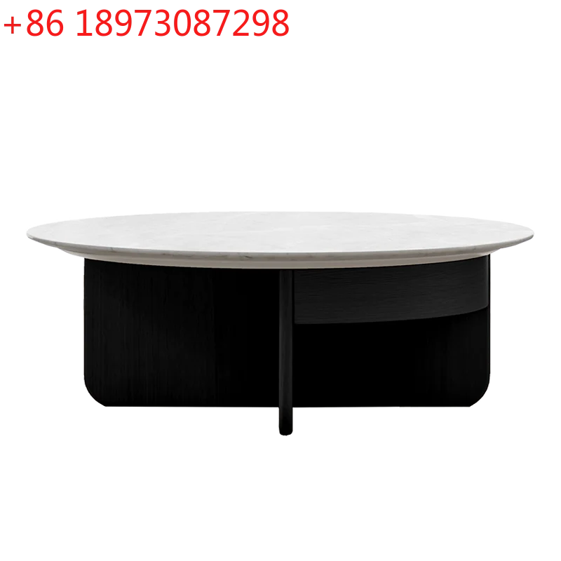 

Japanese marble living room minimalist creative design model room coffee table