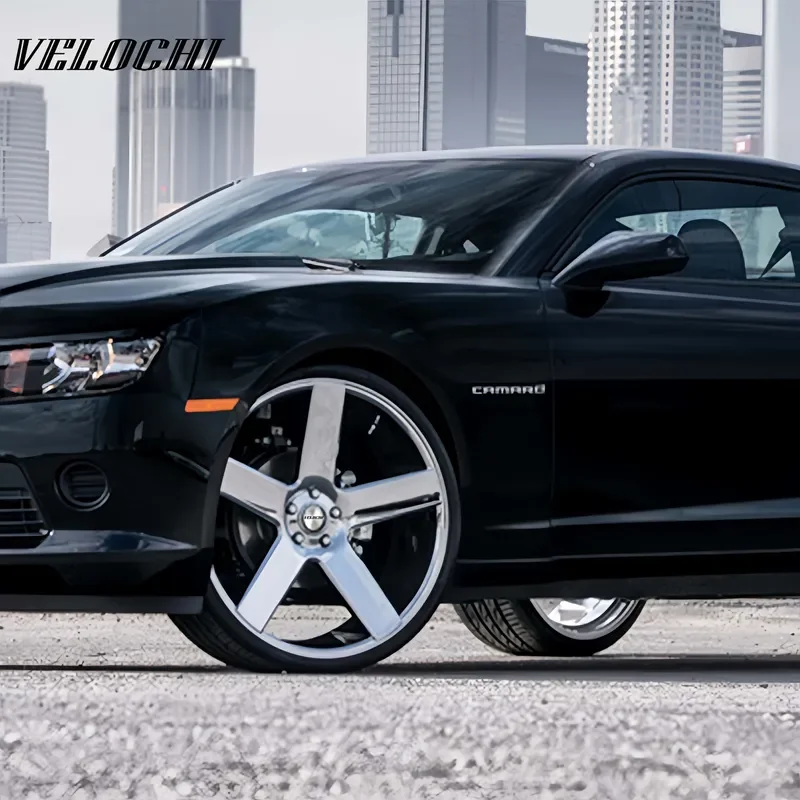 VLC 18 19 20 21 22 Inch 5 Spokes Star 6-Lug Chrome Rims 6x135 6x139.7 6061-T6 Forged Wheels for GMC