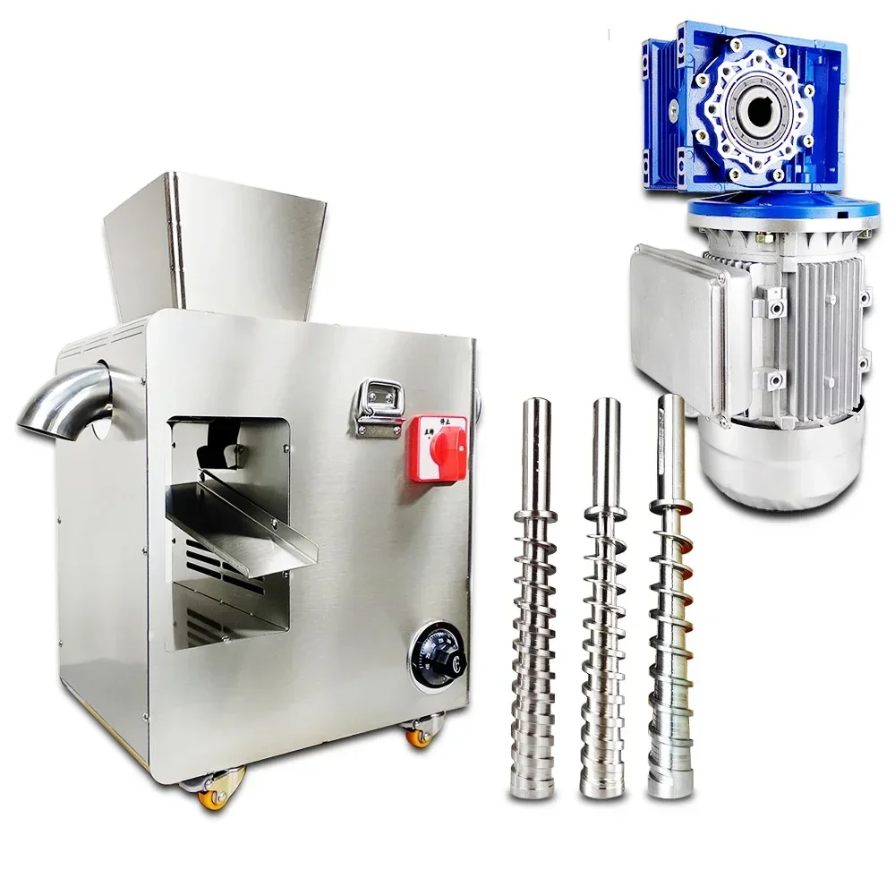 

Oil Press Household Stainless Steel Commercial Peanut Sesame Flax Tea Seed Cold And Hot Automatic Intelligent Oil Fryer