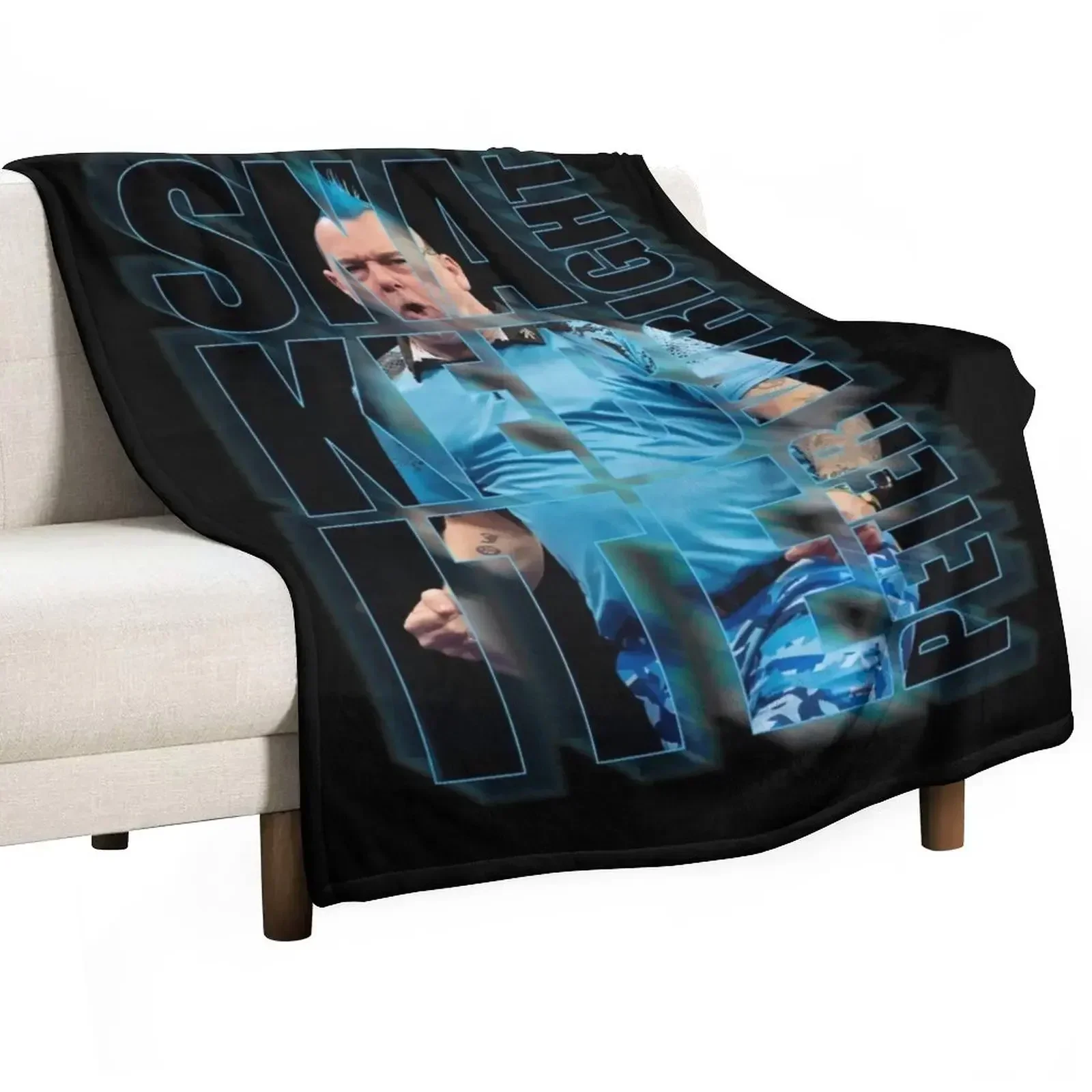 Crazy Legend Peter Wright darts Throw Blanket Cute Plaid For Sofa Thin Sofa Throw Blankets