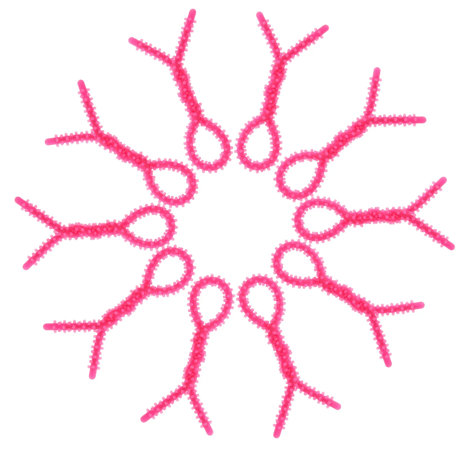 

10pcs Silicone Rods Flexible Spiral Curlers For Short Long Heatless Styling Kit Women Rollers Hair Curlers Hair Rollers