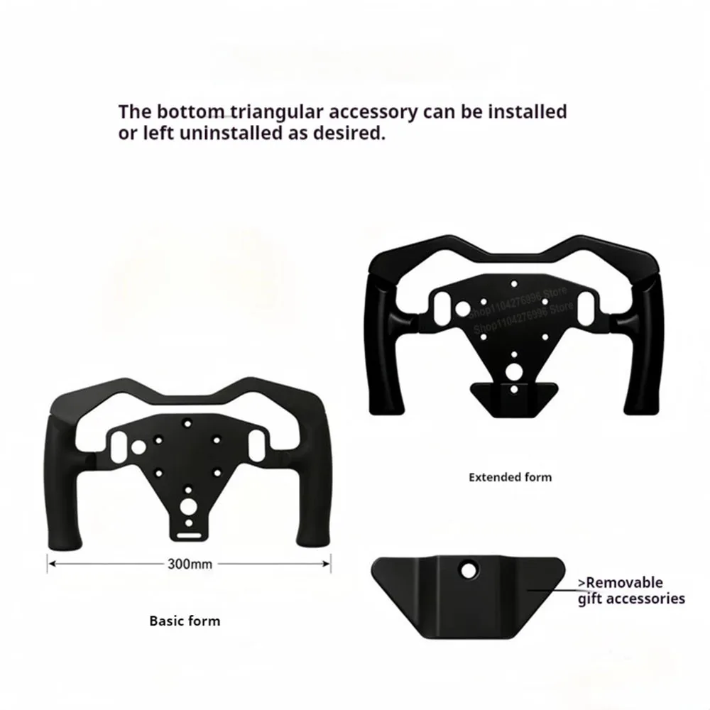 New Steering Wheel Simulated Racing Game Steering Wheel F1/GT Replacement Wheel For Logitech RS50 Wheel Hub