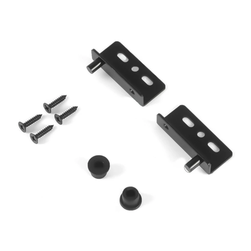 

Concealed Shaft Door Hinges Corner Bracket for Wood Door, Cabinet Hardware Dropship