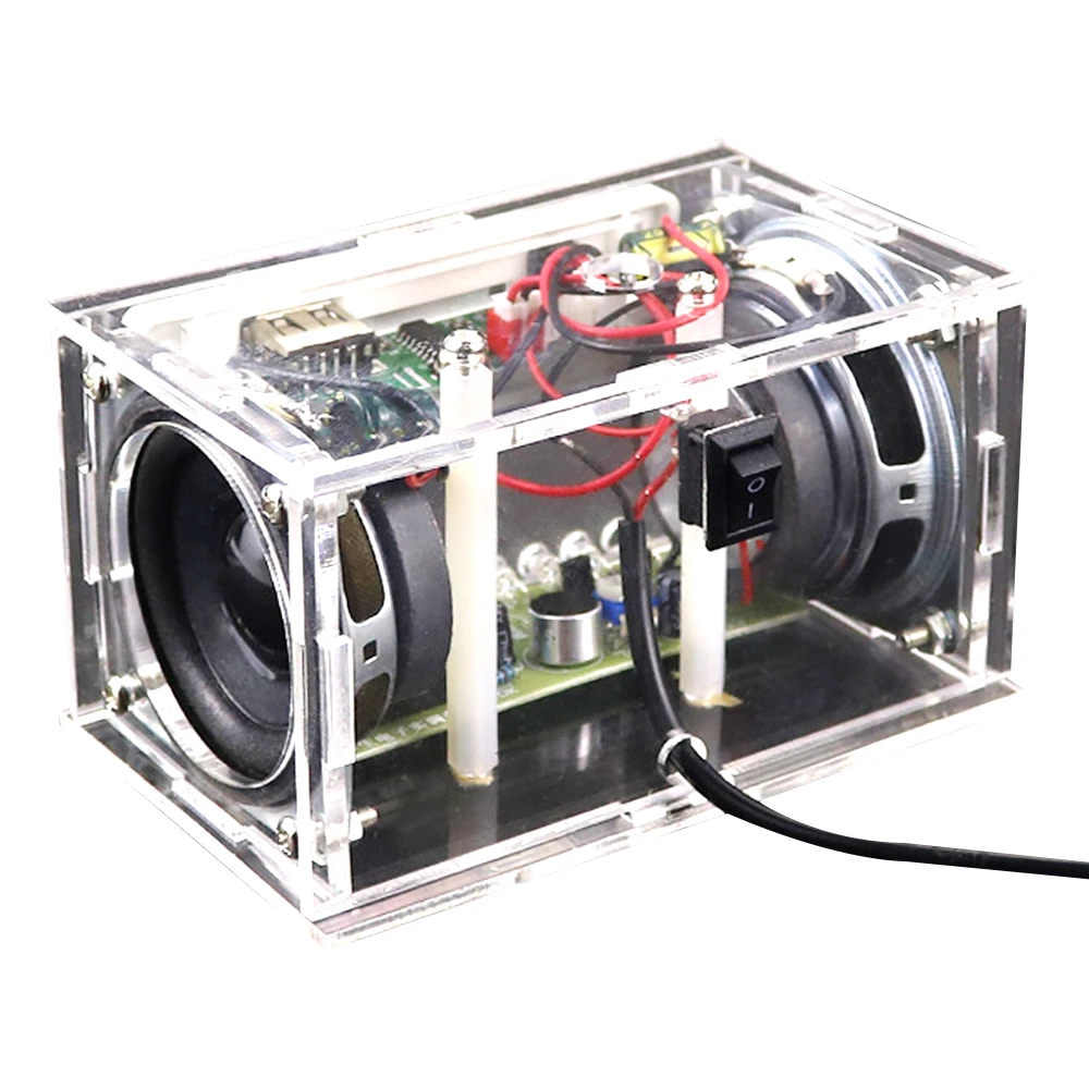 DIY Głośnik Bluetooth Produkcja i montaż Elektroniczny zestaw spawalniczy Praktyka dydaktyczna DIY Element zestawu elektronicznego