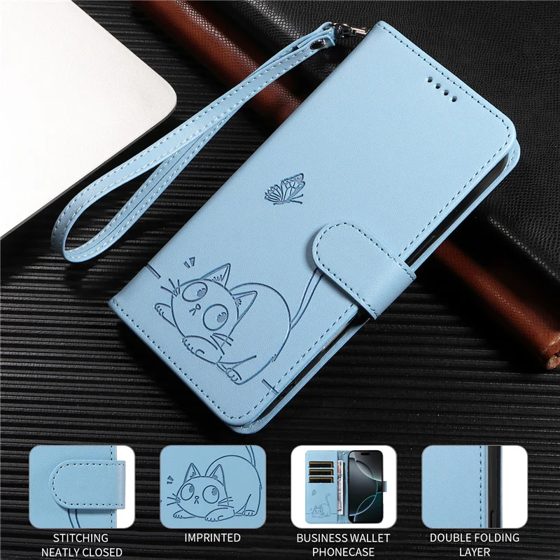 

Кожаный магнитный чехол для Samsung Galaxy S26 S25 S24 S23 S22 S21 FE Note 10 Plus Note 20 Ultra Flip Wallet Card Stand Book Cover