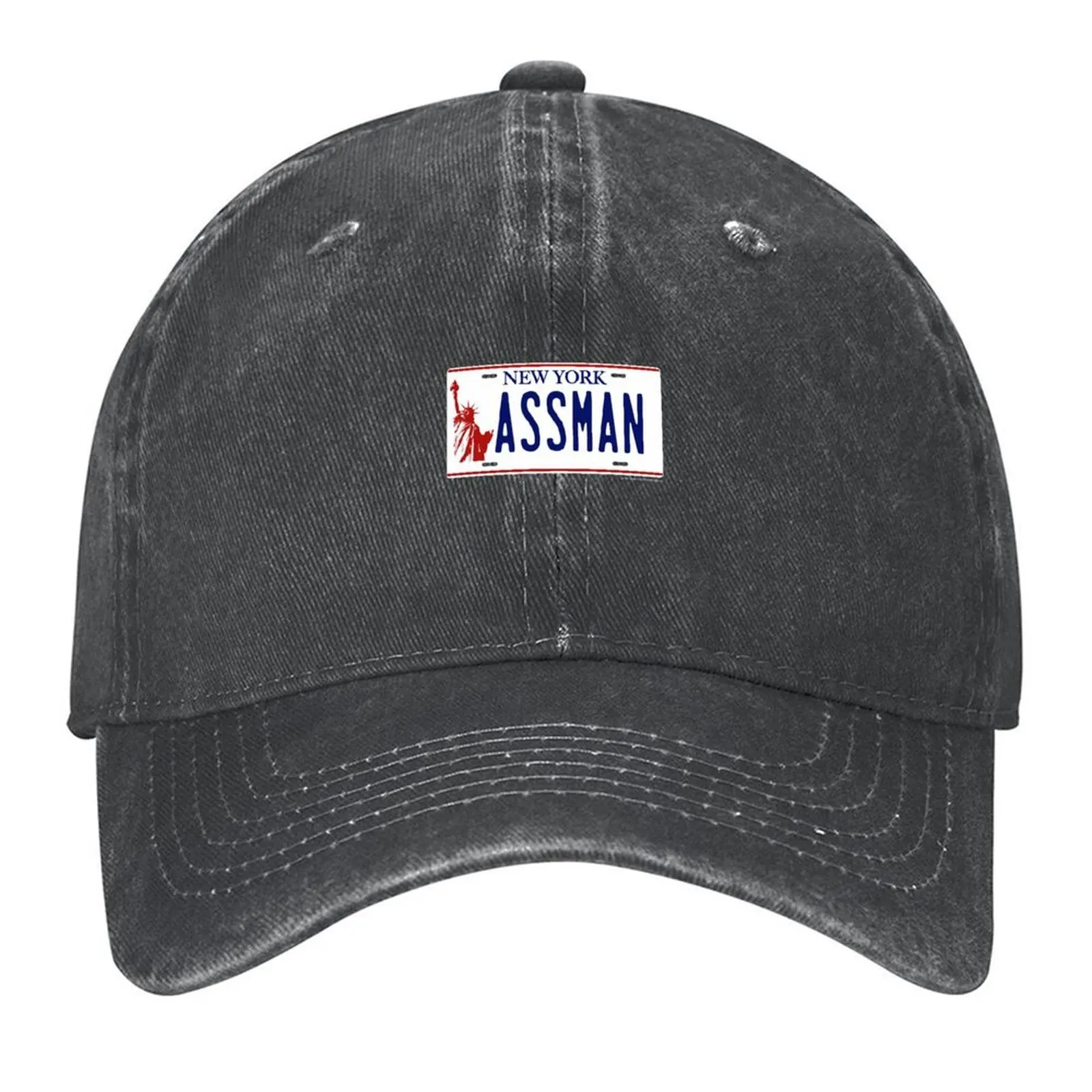 

ASSMAN Baseball Cap Rave Beach Outing black Luxury man cap Female Men's