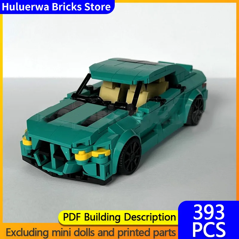 

Speed Hypercar Model MOC Building Bricks M3 G80 V2 Luxury Car Modular Technology Gifts Holiday Assemble Children Toys Suit