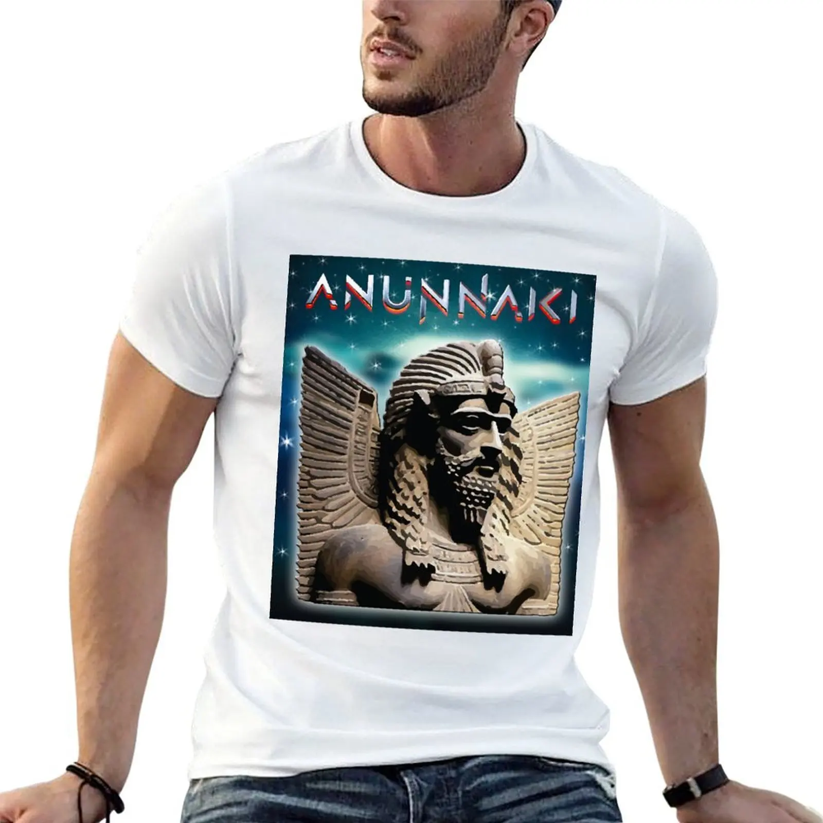 

Anunnaki T-Shirt t shirts cotton 100% anime t shirts for man anime t shirts oversize T-Shirt