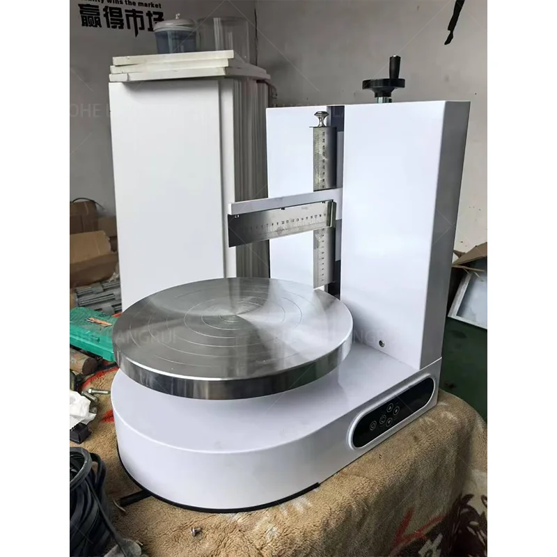 操作が簡単な製菓機器 小型ケーキマシン 優れた品質の電動クリームマシン アイシングマシン ケーキ塗布機