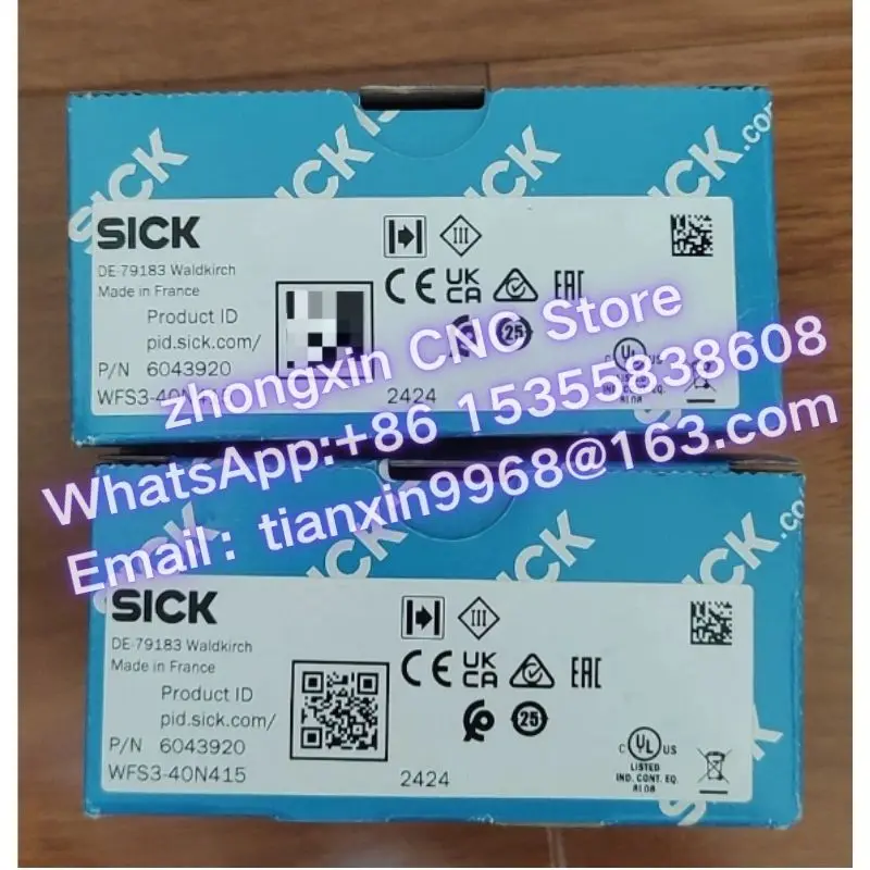 Brand new original SICK sensor WFS3-40N415 WFS3-40P415 slot type electric eye labeling machine label sensor