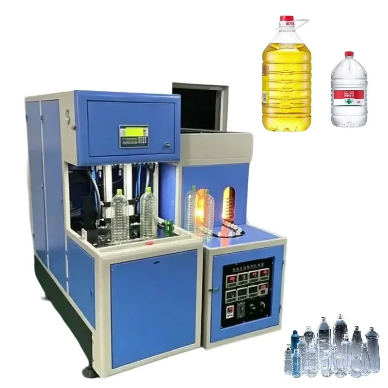 Full Automatic PET Bottle Blowing Machine High Speed Multi Cavity Plastic Bottle Molding EquipmentMineral Water Beverage Bottles