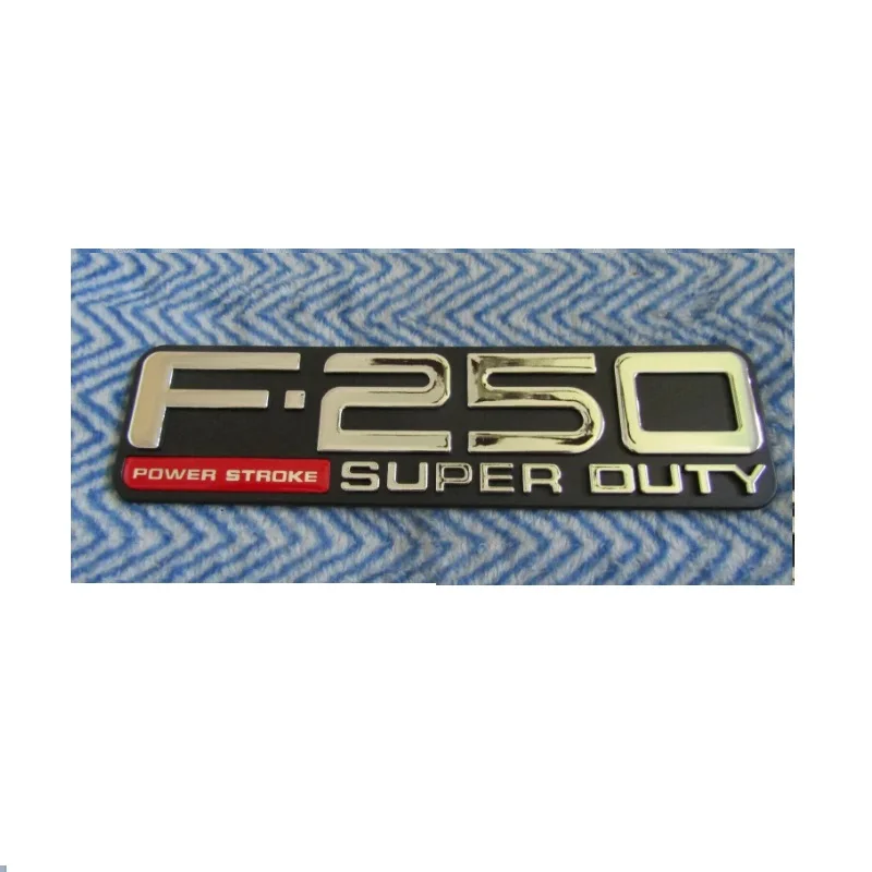 1PC F-250 F250 F350 Dome Decal Power Stroke Car Sticker Emblem Badge Nameplate Logo Auto Accessory