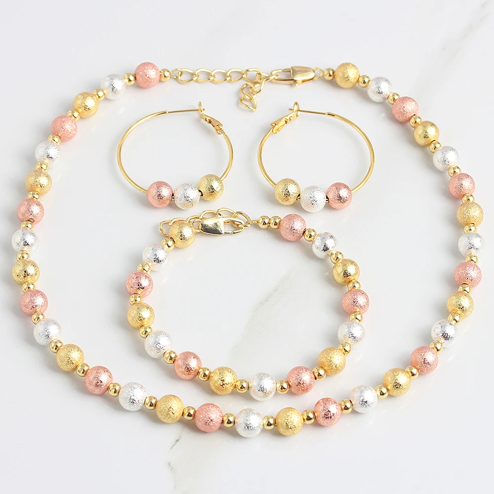 

Fashion Jewelry Bohemia Jewelry Sets For Women Earrings Necklace Pendant Flower Jewelry For Engagement fashion Jewelry Findings