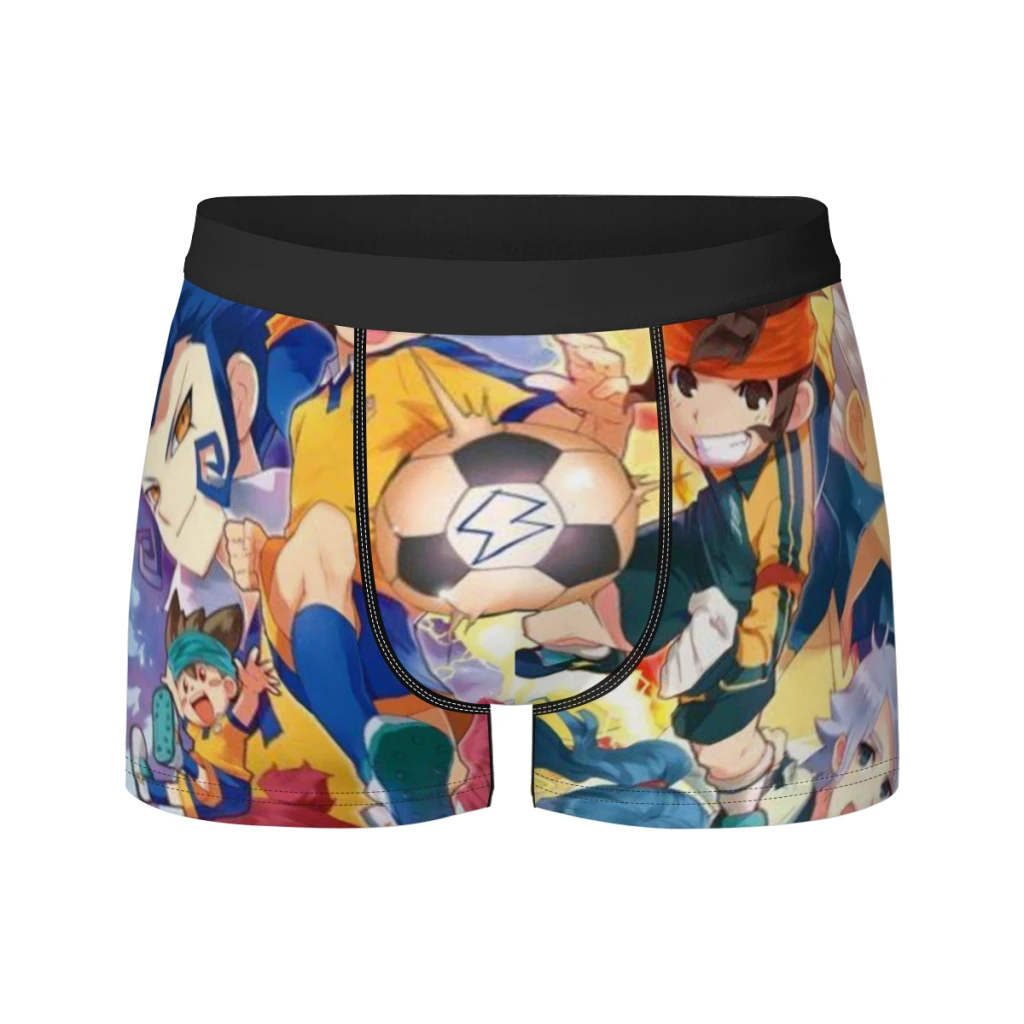 

Hot Game Inazuma Eleven Milk Silk Man Underwear Boxer Men Underpants Men's Panties Boxers Shorts