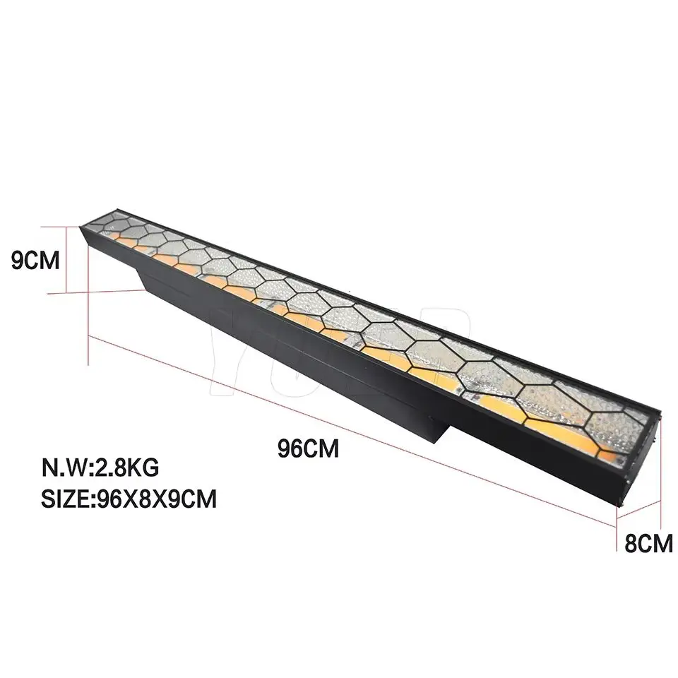 8PCS Retro Bar 6x60W LED COB Wash Strobe Effect Flash Light DMX Music Control Club Bar Dj Disco Party Background Stage Lighting