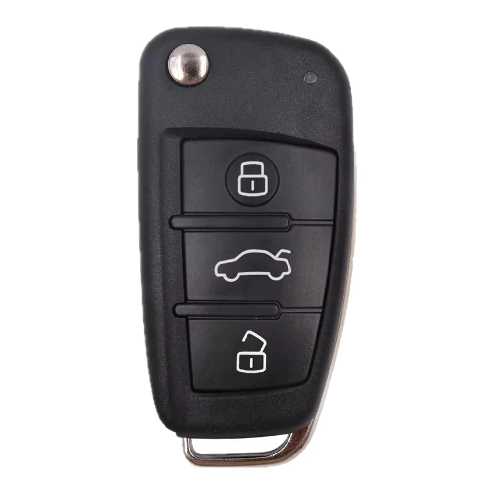 434 MHz 48 Chip HU66 Blade 8P0837220D Flip Remote Car Key Fob For Audi A3 S3 TT 2005-2013