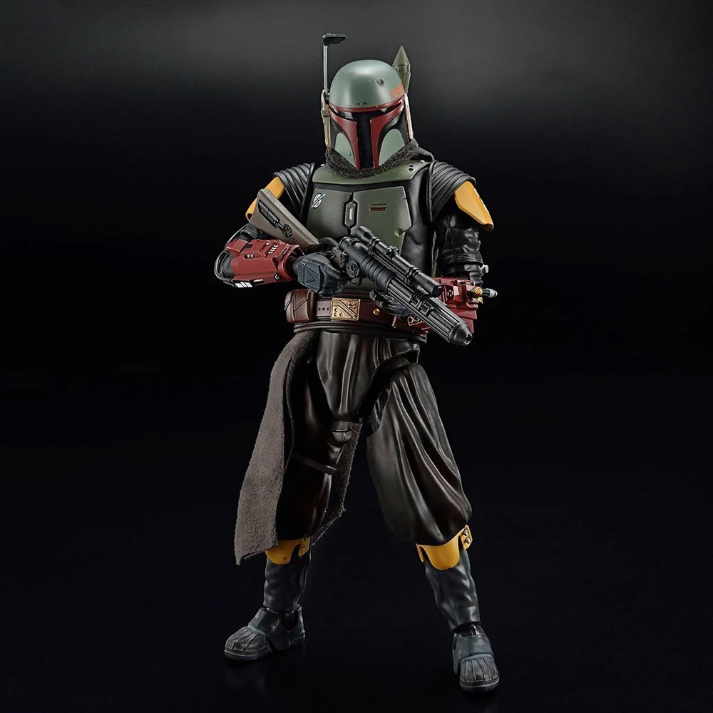 In Stock Bandai Star Wars Plastic Model Kit Boba Fett (The Mandalorian) 1/12 Scale 150 mm Movie Action Figure Collection Toys