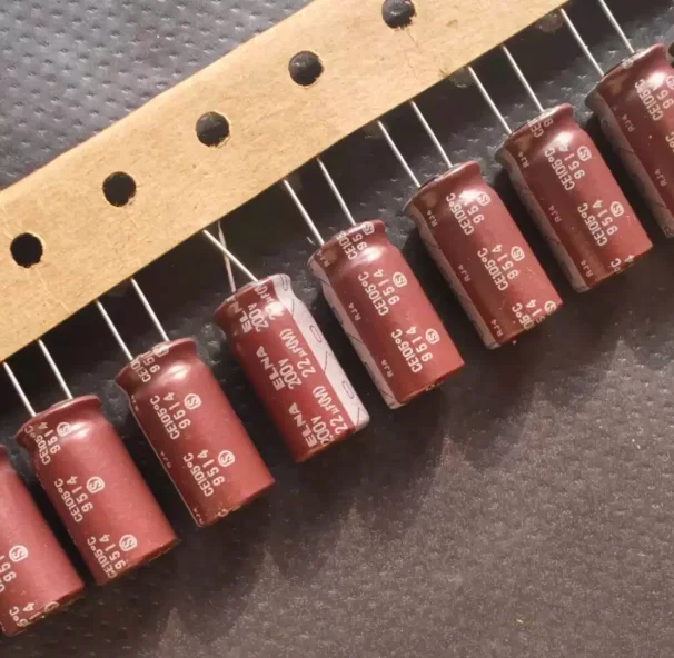 30pcs/lot Original Japanese Elna 200V 22UF RJ4 10X20mm aluminum electrolytic capacitor free shipping