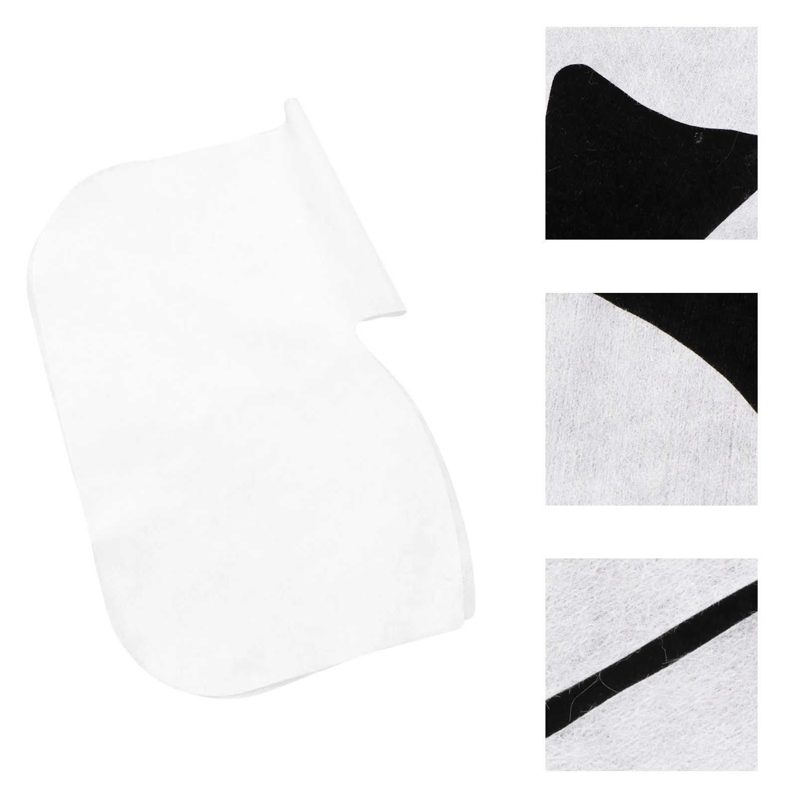 100Pcs Disposable Soft Bed Pillow Towel Cover Breathable Face Hole Mat Massage Headrest Hole Cushion for Beauty Salon Spa