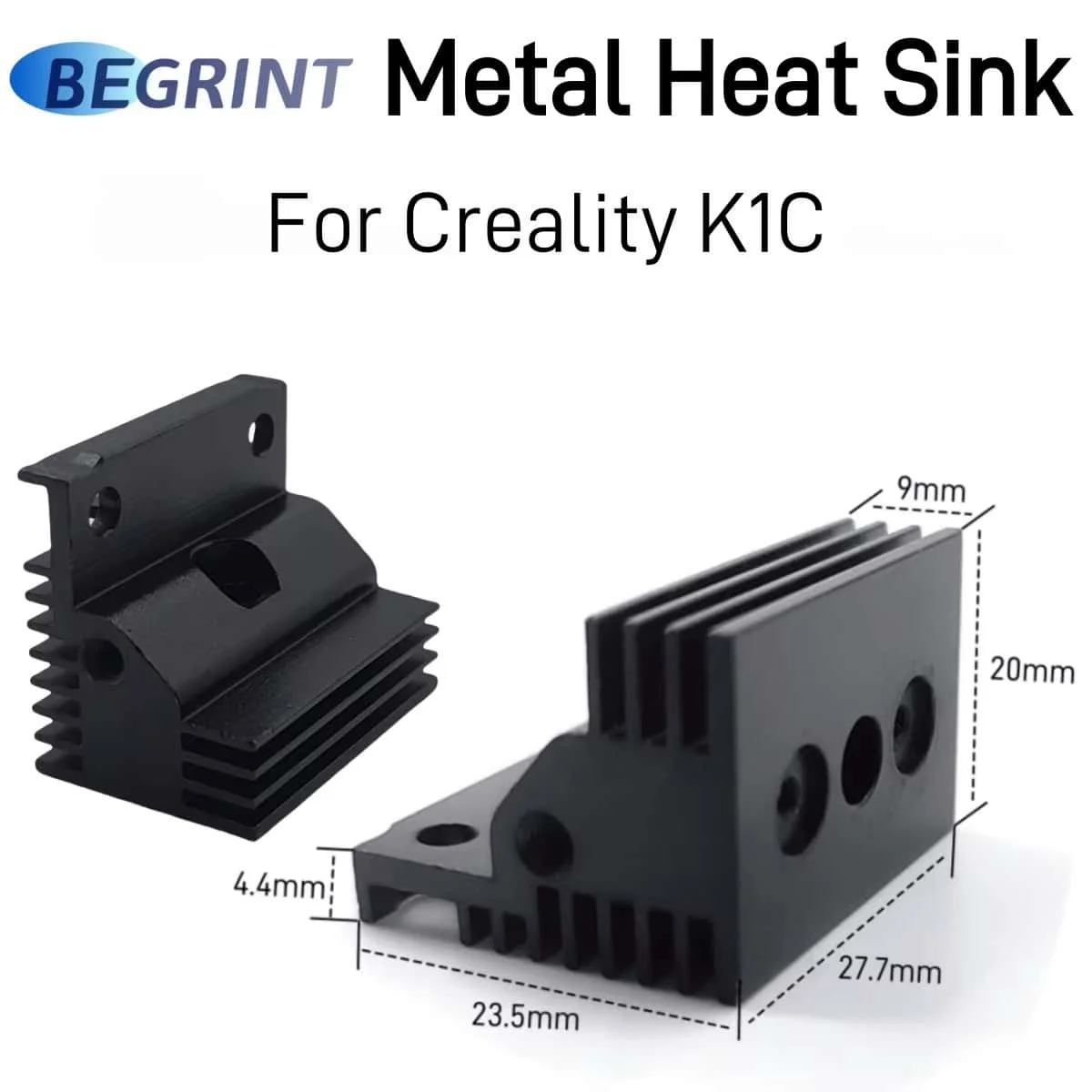 

Радиатор для Creality серии K1, радиатор для K1 K1C K1MAX Hotend, аксессуары, обновление, аксессуары для 3D-принтеров