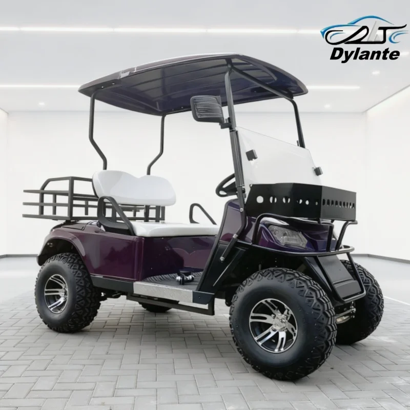 

CE Certified Smart Design Lithium Battery Off-Road Golf Cart Electric Hunting Cart 5KW Motor Electric Golf Cart Rapid Delivery